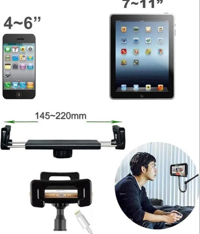 Mobile Phone & Tablet Stand-Flexible Clip