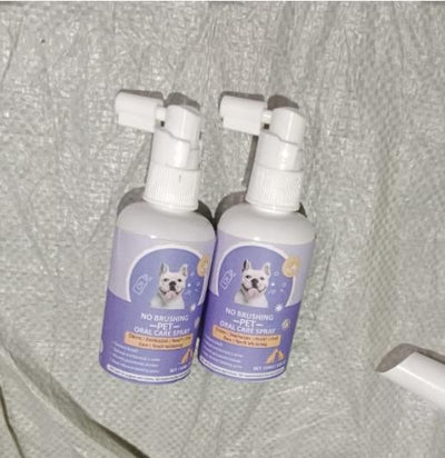 No Brushing Pet Oral Care Spray 100ml Pack of 2