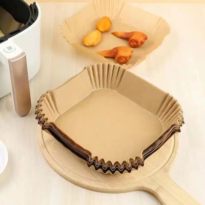50 PCS Air Fryer Blotting Paper, Baking Blotting Paper, Food Grade