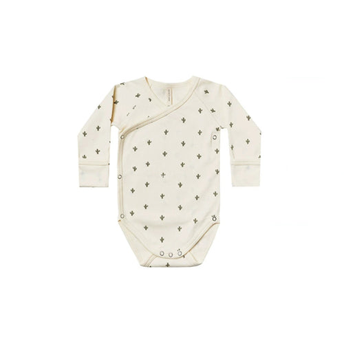 Autumn Arrival Baby Unisex Long Sleeves Simple Pattern V Neck Onesies,